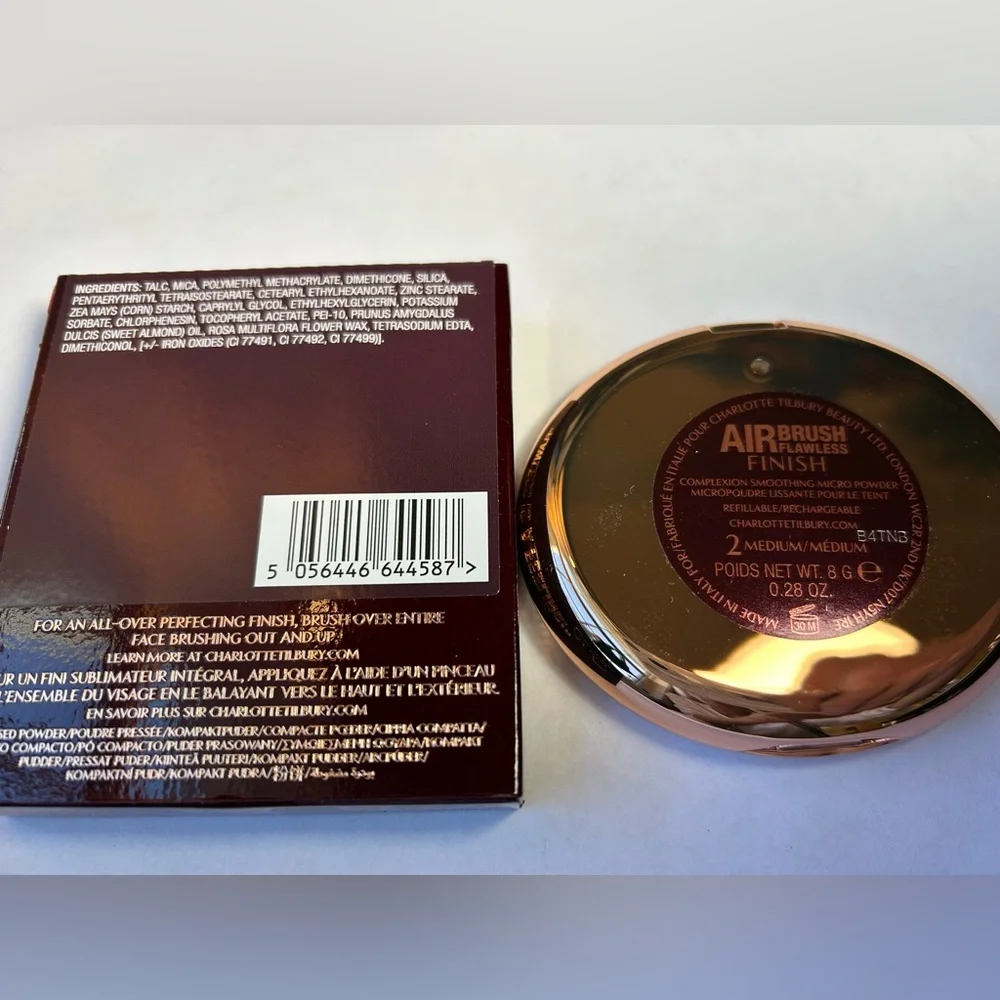 NWT🌷#2 - Charlotte Tilbury’s Airbrush Flawless Finish Blurring & Setting Powder